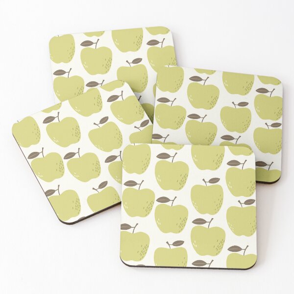 Item preview, Green Apples Pattern designed and sold by space-kitten.