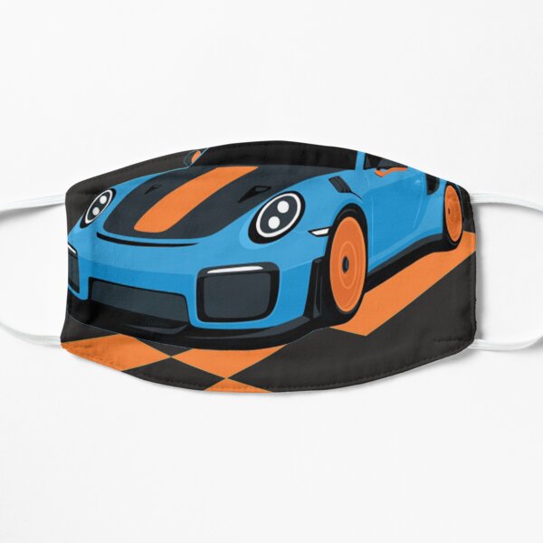 Porsche 911 Bleu GT2 Masque sans plis