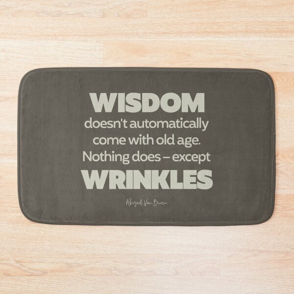 Item preview, Old age doesn't guarantee wisdom designed and sold by x1brett.