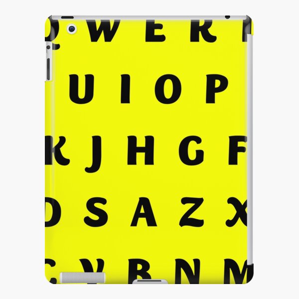 qwertyuiopasdfghjklzxcvbnm iPad Case & Skin for Sale by vaishnaviavhad