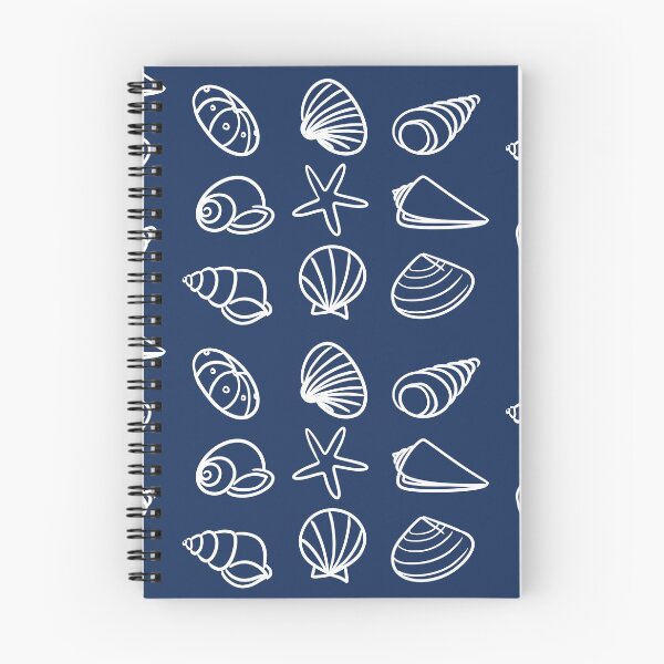 Item preview, seashells pattern white designed and sold by joabt.