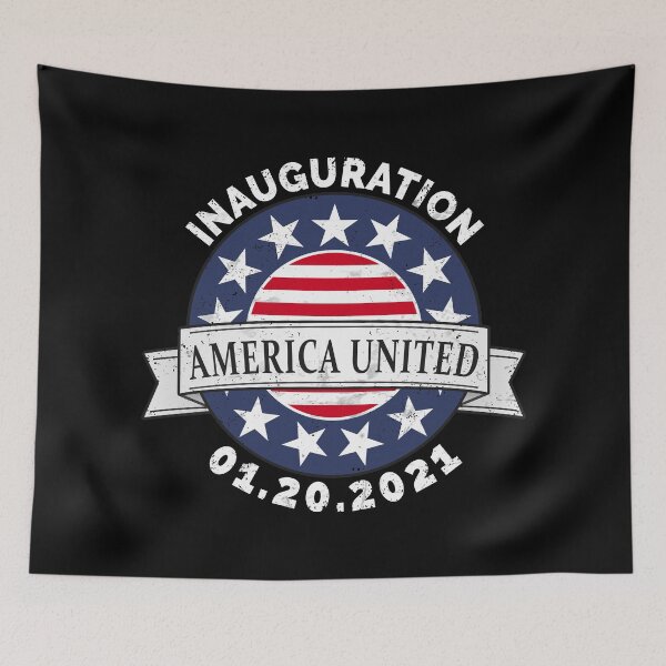 Item preview, INAUGURATION DAY 2021, AMERICA UNITED, BIDEN HARRIS PRESIDENT, CIRCLE STARS designed and sold by TheFirstOne.
