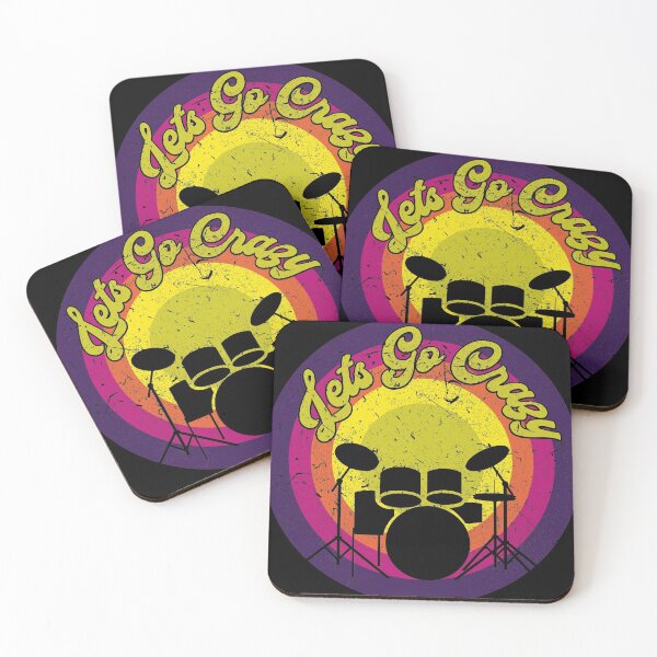 Item preview, Drummer (lets go Crazy) designed and sold by boec gear.