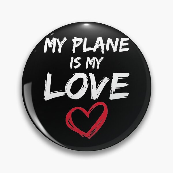 Item preview, Love Airplane Pilot Hobby Gift Idea designed and sold by Marco Damm.