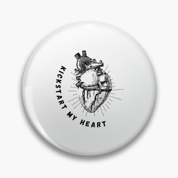 Item preview, Valentine's Day Heart Kickstart My Heart designed and sold by Nathalie Aynié.