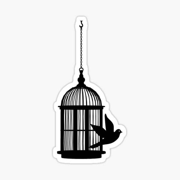 free-bird-silhouette-sticker-for-sale-by-p9designs-redbubble