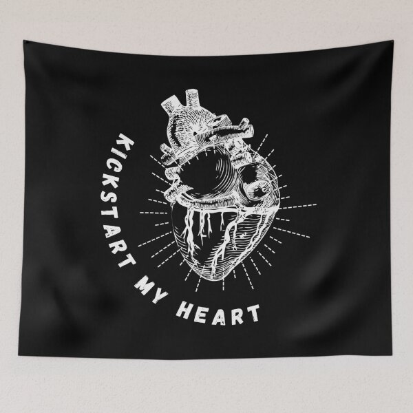 Item preview, Valentine's Day Heart Kickstart My Heart designed and sold by Nathalie Aynié.