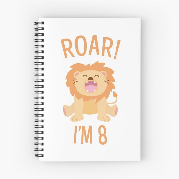 Item preview, Roar! Cute Lion - I'm 8 designed and sold by PaulSDesign.