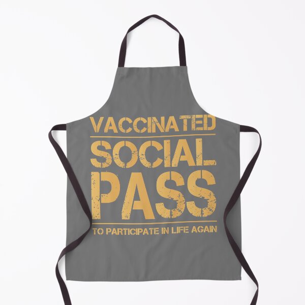 Item preview, Vaccinated - Social Pass to participate in life again - Vaccine, Vaccination Club Pub designed and sold by Dream-bubble.