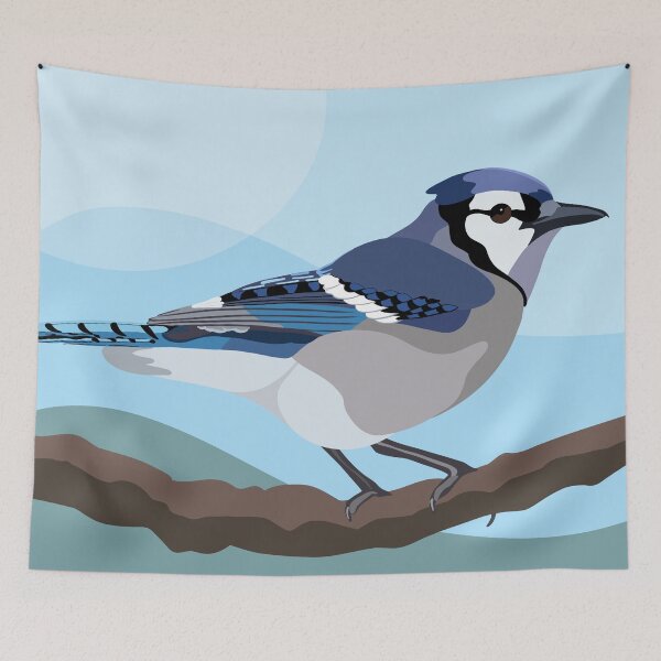 Item preview, Blue Jay designed and sold by Becky Lucas.