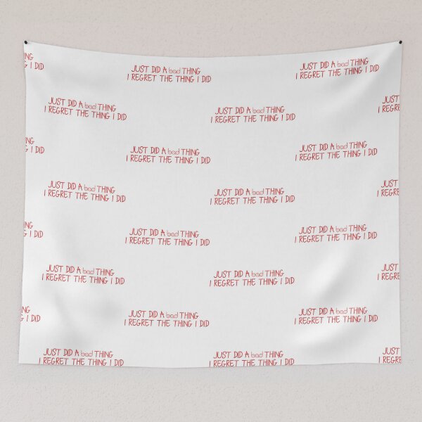 Item preview, Just Did a Bad Thing Red designed and sold by Ginny 168.