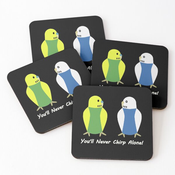Item preview, Budgies YNCA, green-blue, male-female, side designed and sold by Cevetan.