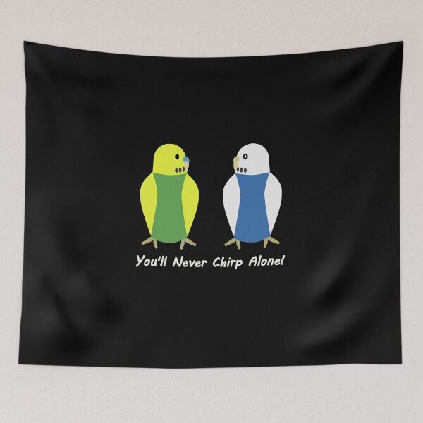 Item preview, Budgies YNCA, green-blue, male-female, side designed and sold by Cevetan.