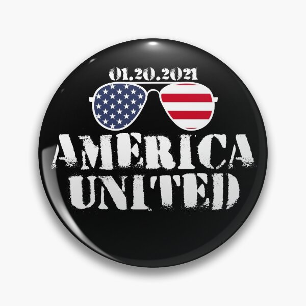 Item preview, INAUGURATION DAY 2021, AMERICA UNITED, BIDEN HARRIS PRESIDENT, USA FLAG GLASSES designed and sold by TheFirstOne.