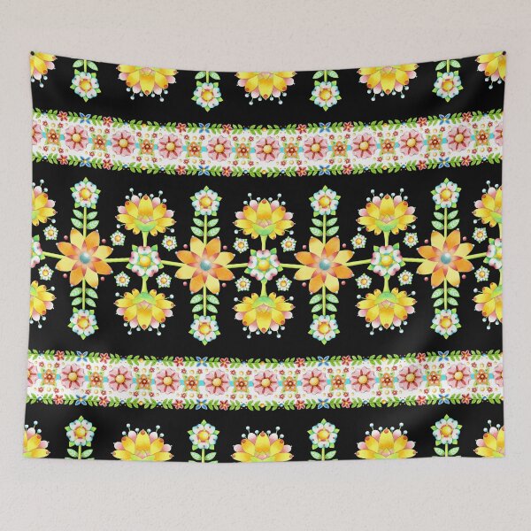 Item preview, Folkloric Ribbon Stripe designed and sold by PatriciaSheaDesigns.