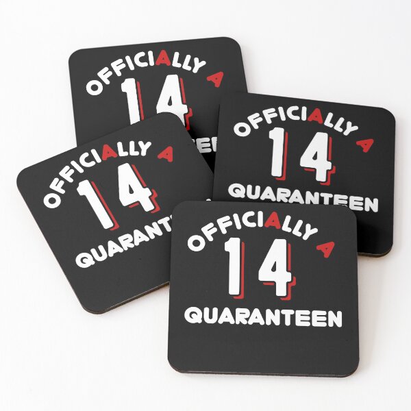 Item preview, Officially A Quaranteen 14th Birthday designed and sold by taby2you.