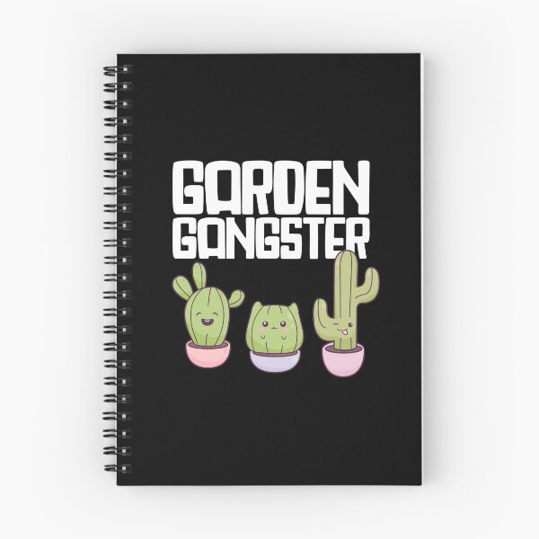 Item preview, Garden Gangster - Funny Gardening Cactus Gift designed and sold by biNutz.