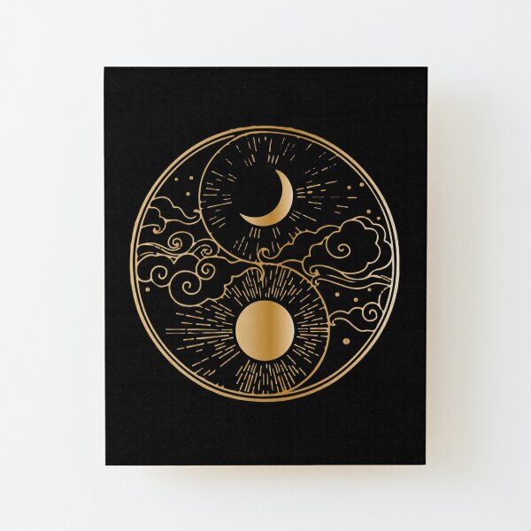 Yin Yang Wall Art Redbubble