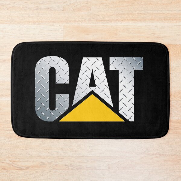CAT Diamond Plate Bath Mat