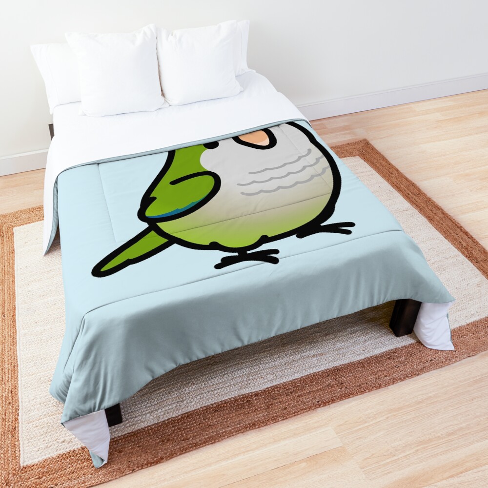 Custom Chubby Quaker Parrot - Chely Comforter
