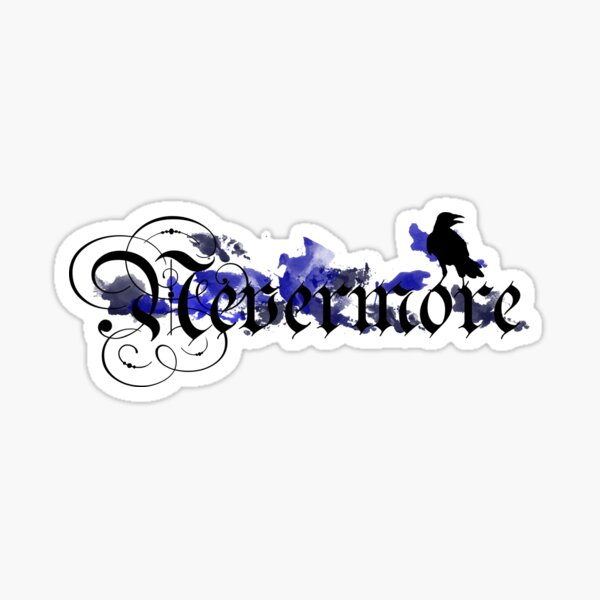 Item preview, Nevermore (Dark blue) designed and sold by Jamie112345.