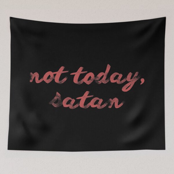 Item preview, no today, satan designed and sold by keisthard.