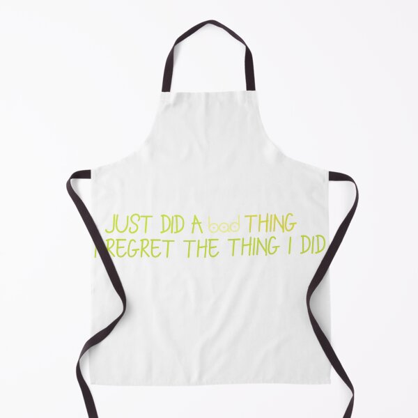 Item preview, Just Did a Bad Thing Yellow designed and sold by Ginny 168.