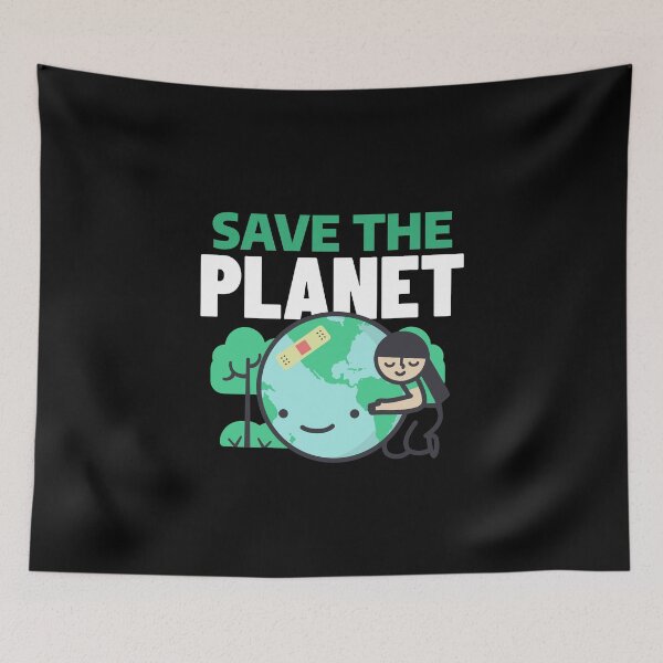 Item preview, Let's Save the Planet designed and sold by ShopEssentials.