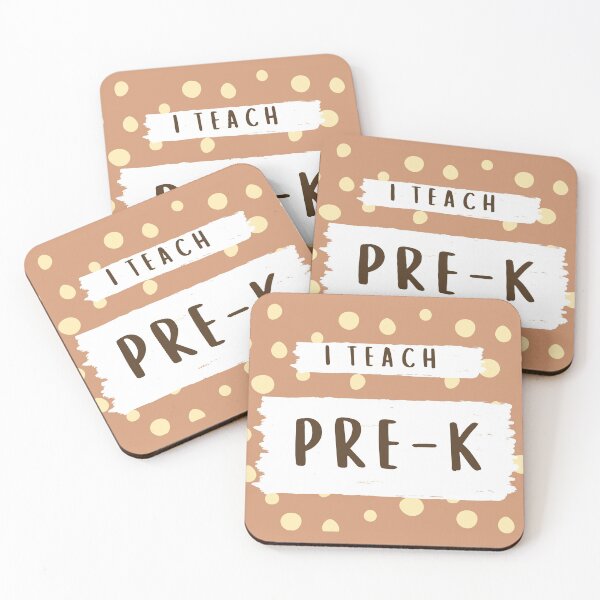Item preview, I Teach Pre-K Polka Dot designed and sold by gratefultiger.
