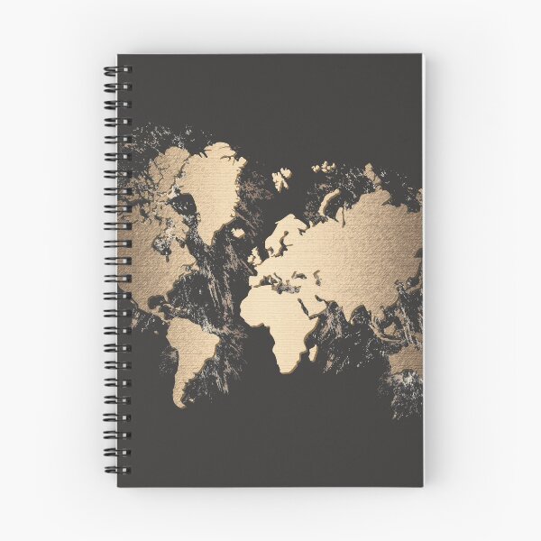 Item preview, Abstract texture gold minimal world map design designed and sold by CynthiaGraphics.