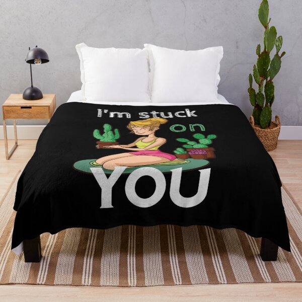 Item preview, I'm Stuck On You - Funny Cactus Gardening Gift designed and sold by biNutz.