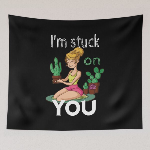 Item preview, I'm Stuck On You - Funny Cactus Gardening Gift designed and sold by biNutz.