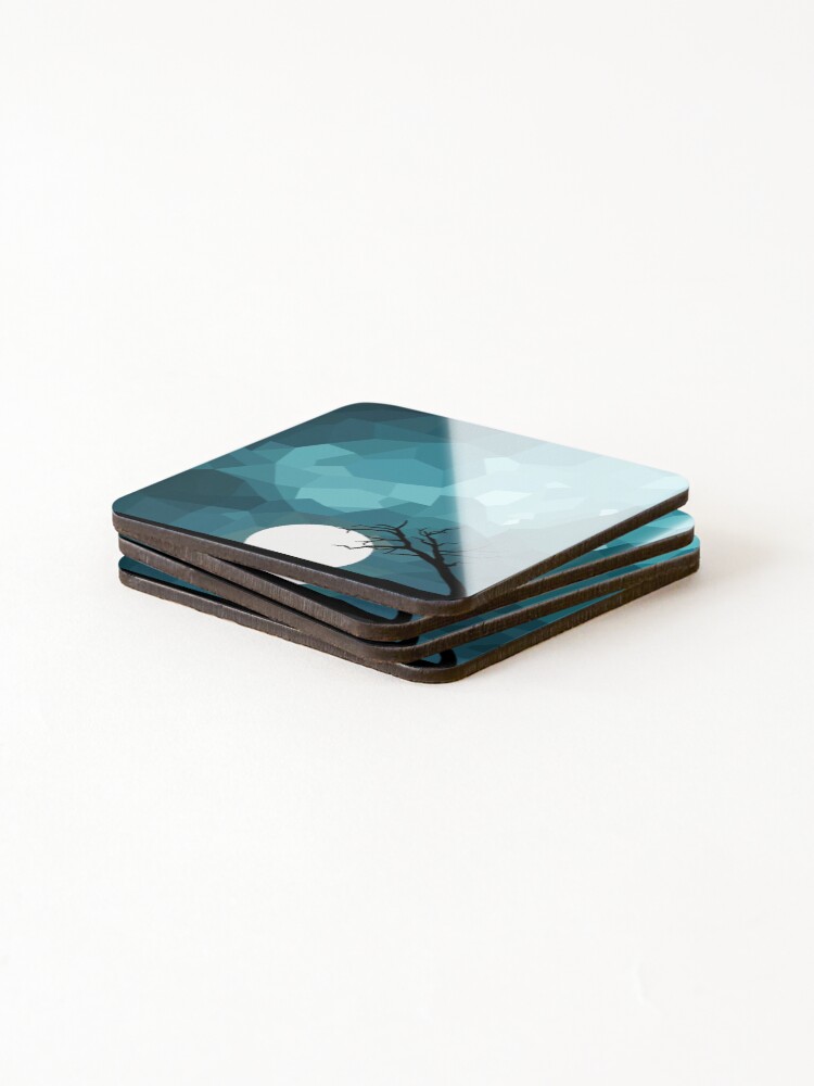 Thumbnail 4 of 5, Coasters (Set of 4), Moonlight designed and sold by LSP-.