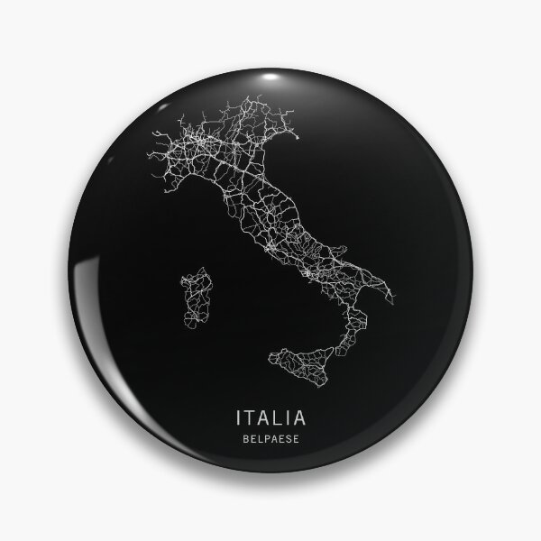 Item preview, Italy Road Map designed and sold by clarkstpress.