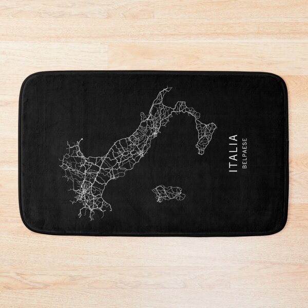 Item preview, Italy Road Map designed and sold by clarkstpress.