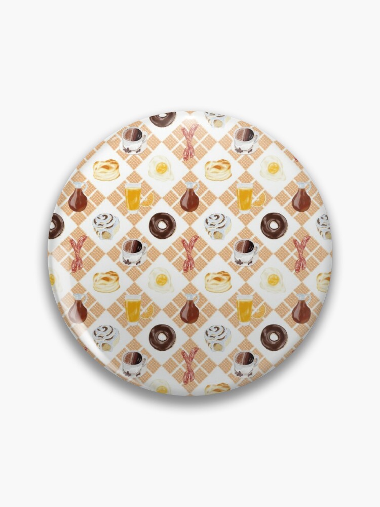 Cinnamon Roll Toss - Light Orange Sticker for Sale by Holly Beth Froedge