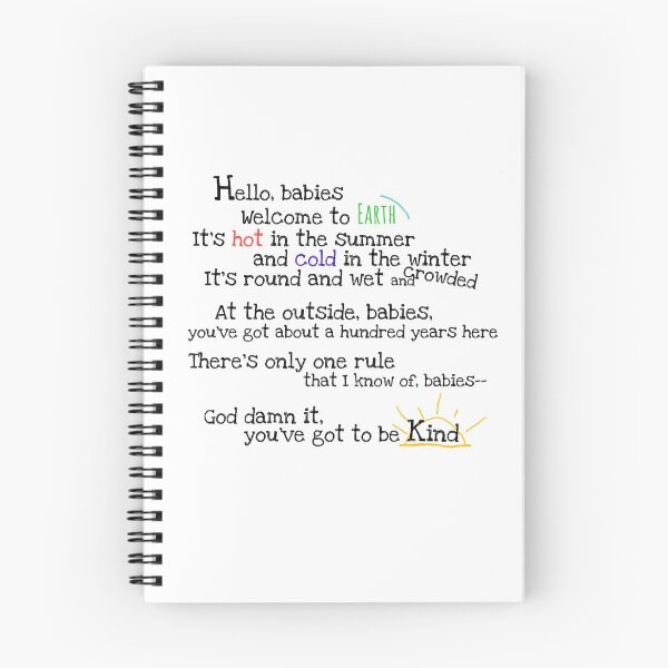 Item preview, Hello Babies - Kurt Vonnegut  designed and sold by bibliophan.