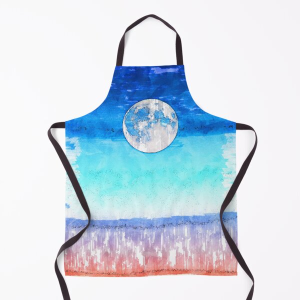 Item preview, Bright Full Moon Gradient Sky. For Moon Lovers. designed and sold by ColortrixArt.