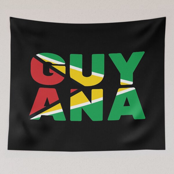 Item preview, Guyana Flag Text designed and sold by OldDannyBrown.