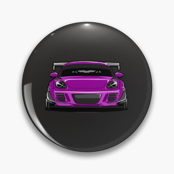 Artikelvorschau, Porsche violette Porsche Vorderansicht entworfen und verkauft von FunnyGuyStore.
