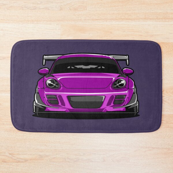 Artikelvorschau, Porsche violette Porsche Vorderansicht entworfen und verkauft von FunnyGuyStore.
