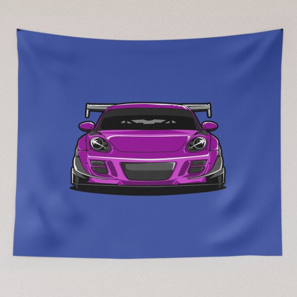 Item preview, Porsche violet porsche front view designed and sold by FunnyGuyStore.