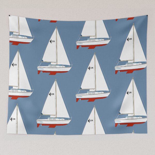 Item preview, Westerly Centaur 26 'Lamira'  designed and sold by RedBubbleBath.