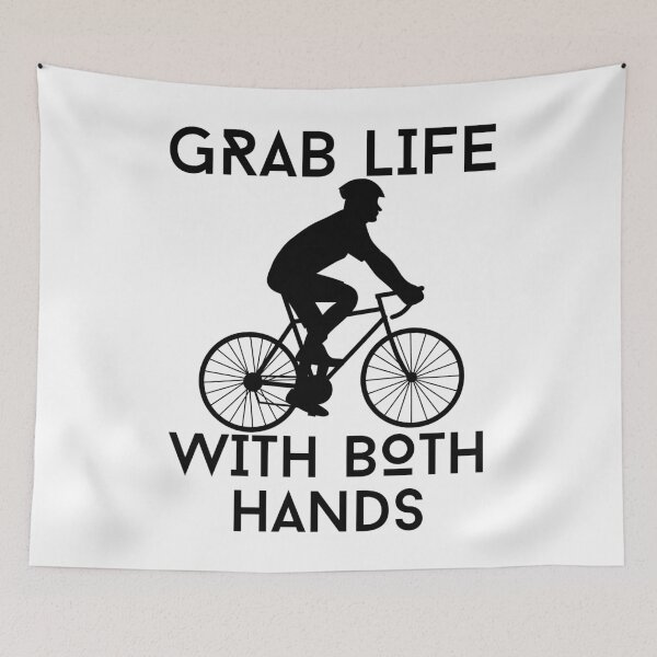Item preview, Cycling motivational quote for cycling lovers designed and sold by Apoorv Choudhary.