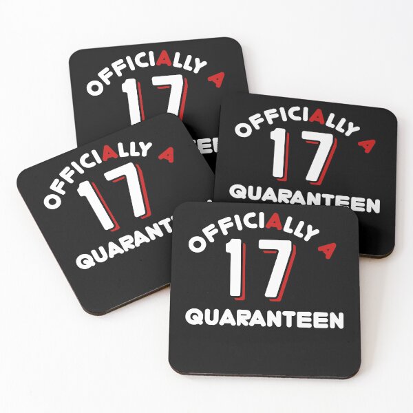 Item preview, Officially A Quaranteen 17th Birthday designed and sold by taby2you.