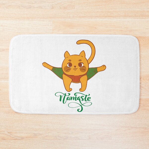 Item preview, Funny Yoga Cat Pose designed and sold by BitsndPieces.