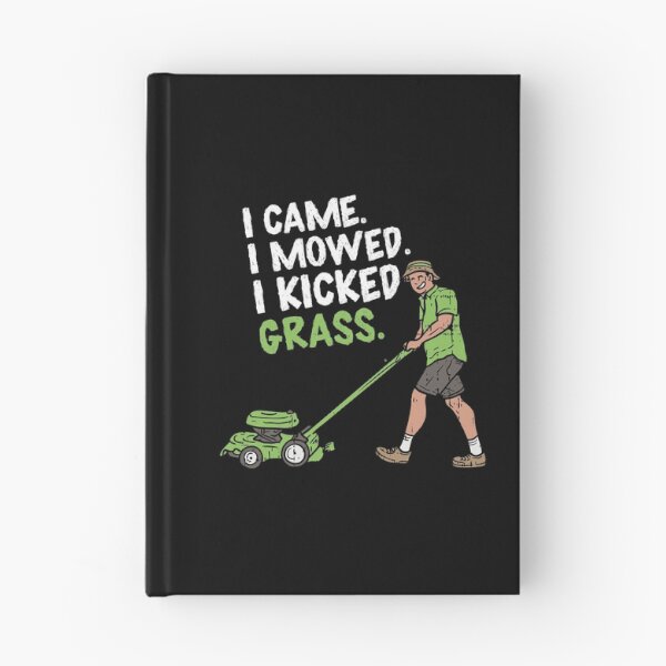 Item preview, I Came I Mowed I Kicked Grass - Funny Mowing Gift designed and sold by biNutz.