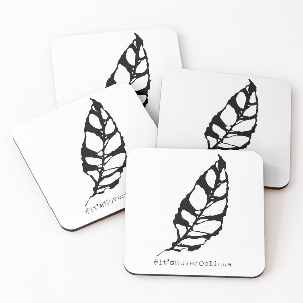 Item preview, It's Never Obliqua Slogan Art designed and sold by TASORA.
