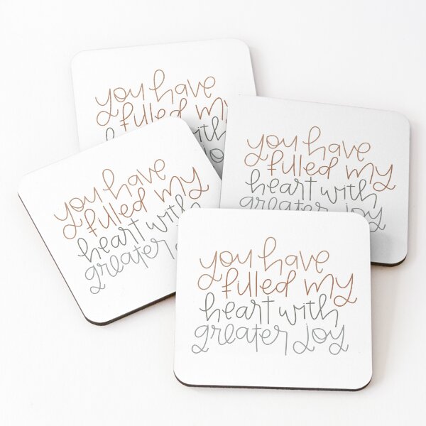 Item preview, You Have Filled My Heart With Greater Joy designed and sold by ahandsomecarrot.