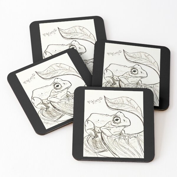 Item preview, Tranquil Tree Frog designed and sold by MargoCamille.